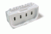 Compact Fluorescent Socket - 4 Pin Straight No Mount (# S2G11NM)