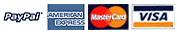 American Express, MasterCard, Visa