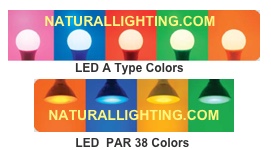 LED COLORED BULBS