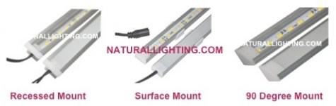 LED STRIP ALUMINUM CHANNELS