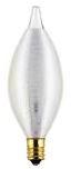 Flamescent Replacement, C11, 40 Watt, Candle Lamp for LS4055  (# SA40CAN))