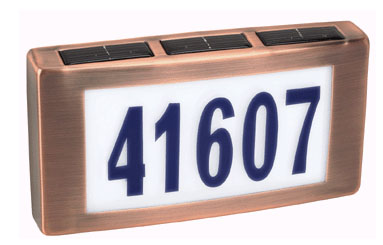 LED House Number Address Fixture (# LED500)