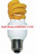 Mini Spiral Yellow, 11 watt (# CFMY11W) - Bug Light