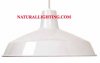 Deluxe Hanging Metal White Fixture (DHFW1)