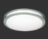 LED Ceiling Mount Outdoor Satin Nickel, 12", 4100K # DC012D-62-41