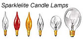 Naturallighting.com Incandescent Sparklelite Decorative bulbs