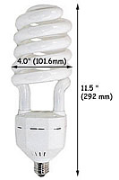 High Output Compact Fluorescent Bulbs