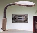 Full Spectrum Ergonomic Clamp-On Lamp